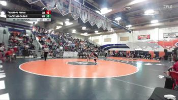105 lbs Quarterfinal - Kiem-Ai Pham, Corona vs Jacelyn Casas, Norco