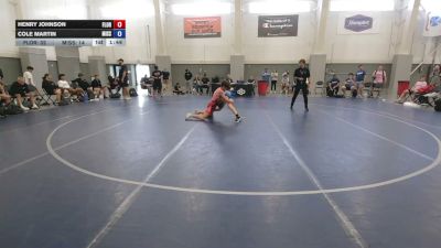 100 lbs Henry Johnson, Florida vs Cole Martin, Missouri