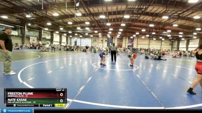 88 lbs Rd# 5- 3:45pm Friday Final Pool - Preston Plunk, Nebraska Elite vs Nate Kasak, Mid-Atlantic AllStars