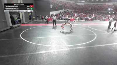 60 lbs Cons. Semi - Emmit Madigan, Team Nazar Training Center vs Malcom Moss, CrassTrained: Weigh In Club