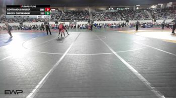 133 lbs Round Of 64 - Cortavious Miller, Cowboy Wrestling Club vs Brock Crittenden, Sequoyah Tahlequah JH