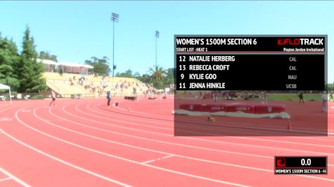Women's 1500m, Heat 6
