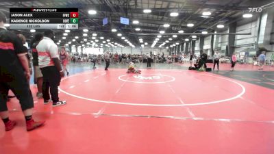 132 lbs Rr Rnd 1 - Jason Alex, Faith & Fellowship Wrestling Club - HSB vs Kadence Nickolson, Dover Bandits - HSB