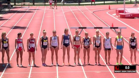 Women's 3k Steeplechase, Heat 3