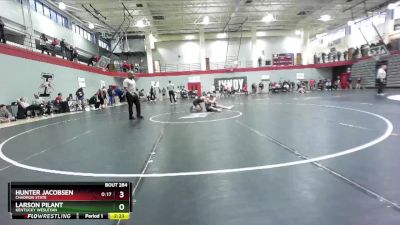 133 lbs Cons. Round 2 - Larson Pilant, Kentucky Wesleyan vs Hunter Jacobsen, Chadron State