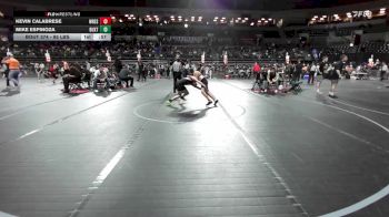 95 lbs Consi Of 16 #2 - Kevin Calabrese, Wrestling U vs Mike Espinoza, Buxton (NJ)