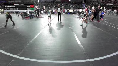 65 lbs Semifinal - Alana Rohel, Iron Horse vs Payton Porrino, Fiwc