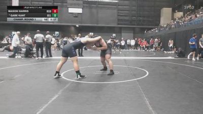285 lbs Champ. Round 1 - Gabe Kant, Bellevue vs Mason Harris, Benedictine College