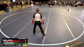 133 Championship Bracket Champ. Round 2 - Tucker Binner, Plainview Elgin Millville vs Mikey Jelinek, Stillwater