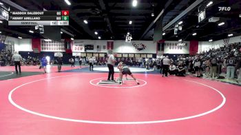 132 lbs Semifinal - Maddox Dalebout, Beckman vs Henry Arellano, Northview
