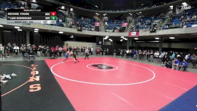 165 lbs Cons. Round 2 - Luis Rodriguez, Joliet (Central) vs Michael Young, Decatur (Eisenhower)