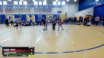 106 White 2nd Place Match - Daniel Abreu, Gateway vs Jovanni Ortiz, Osceola