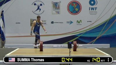 Thomas Summa: 2016 Pan American Junior Championships