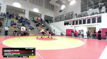 150 lbs Cons. Round 3 - Weston Kowalski, Mountain Empire vs Alparslan Sener, Monte Vista