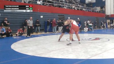 285 lbs Consy 3 - Payton Schaum, Mount Pleasant vs Kaden Shannon, Southmoreland