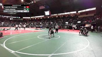 159 lbs Champ. Round 1 - Carter Freeman, CPUA vs Jonah Jenkins, CPWA