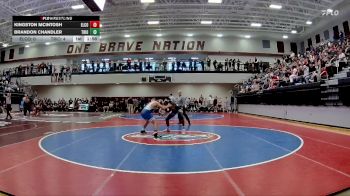 190 lbs Round 1 (16 Team) - Kingston McIntosh, Elbert County vs Brandon Chandler, Trion