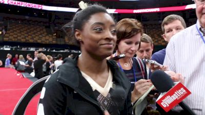 Interview: Simone Biles - Day 1, 2018 US Championships