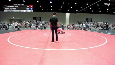 157 lbs Champ. Rd Of 32 - Colton Wilson, Ozark High School vs Merik Hunter, Rogers