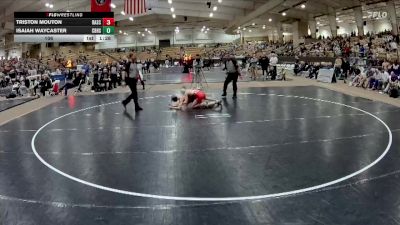 106 lbs Semis (4 Team) - Triston Mouton, Baylor School vs Isaiah Waycaster, Christian Brothers High School