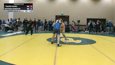 215 lbs Champ. Rd Of 16 - Mason Garno, Tiffin Dragons vs Matthew Gorbatuk, Yale Street WC