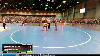 185 lbs Champ. Round 1 - Madalyn Hitchcock, Reed vs Gabrielle Moore, Gregori