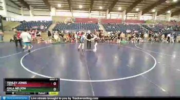 105 lbs Round 1 (10 Team) - Tenley Jones, UTAH1 vs Gala Nelson, NEW MEXICO