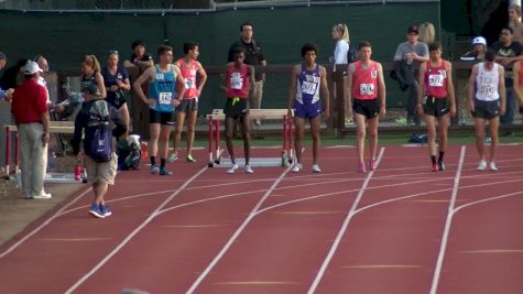 Men's 1500m, Heat 1 - Izaic Yorks Blasts NCAA Lead
