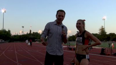 Linden Hall runs huge PR to win 1500 and hit Olympic standard