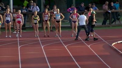 Women's 1500m, Heat 2 - Prep Christina Aragon Takes Down Pros in 4:11!
