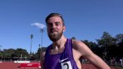 Ole Hesselbjerg after Payton Jordan steeple victory