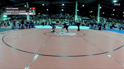 126 lbs Semifinal - Brandon Avila-Ramos, The Meadows School vs Zelin Kamanu, Pahrump Valley
