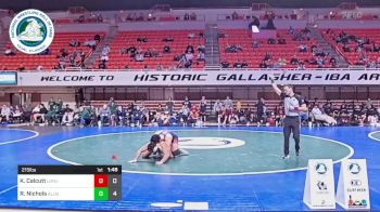 215 lbs Rr Rnd 2 - Kai Calcutt, Loyola High School vs Ryan Nichols, Allen