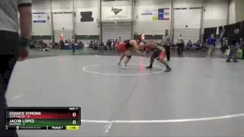 285 lbs Quarterfinals (8 Team) - Chance Symons, Scottsbluff vs Jacob Lopez, Hastings