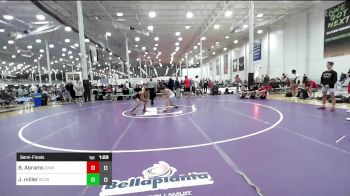 102 lbs Semifinal - Brayden Abrams, Gold Medal WC vs Jacob Miller, Scorpions