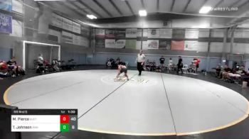 92 lbs Prelims - Mason Pierce, Buxton (NJ) vs Tye Johnson, Roundtree Wrestling Academy