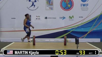 Kjayla Martin: 2016 Pan American Junior Championships