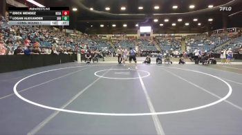 215 lbs Cons. Round 1 - Logan Alexander, Spring Hill HS vs Erick Mendez, Kansas City - Sumner Academy HS