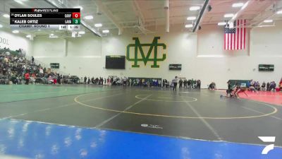 106 lbs Champ. Round 1 - Kaleb Ortiz, La Habra vs Dylan Soules, Santa Rosa Academy