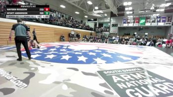 165 lbs Semis & 1st Wb (8 Team) - Wyatt Anderson, Parkston vs Hayden Roggow, Stanley County