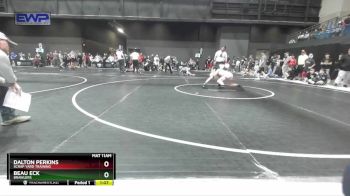 85 lbs Semifinal - Beau Eck, Brawlers vs Dalton Perkins, Scrap Yard Training