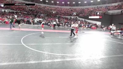 125 lbs Cons. Round 4 - Holden Lomax, Spencer Columbus vs Oliver Christiansen, Iowa-Grant Wrestling Club