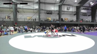 16U Girls FS - 140 lbs Cons. Semis - Kylee Wicklund, WA vs Kyra Varner, OR