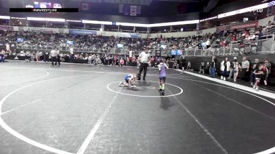 45.3-49 lbs Quarterfinal - Hendrix Ellsbury, Elk County Wrestling vs RuthAnne Williams, Mountain Home Flyers