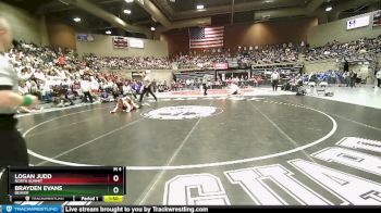 2A 190 lbs 3rd Place Match - Brayden Evans, Beaver vs Logan Judd, North Summit