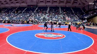 1A-285 lbs Champ. Round 1 - Levi Johnson, Banks County vs Jordan Handsom, Emanuel County Institute