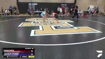 82 lbs Cons. Semi - Colin Smith, McDominate Training Center vs Jackson Folkers, Moen Wrestling Academy