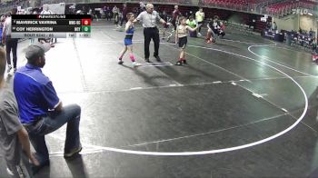 85 lbs Cons. Round 5 - Coy Herrington, NCYAC vs Maverick Vavrina, Monarch Wrestling Club - David City