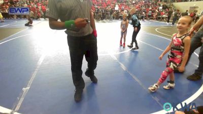 40-43 lbs Semifinal - Brynlee Burchett, Raw Wrestling Club vs Bradley Francis, Skiatook Youth Wrestling