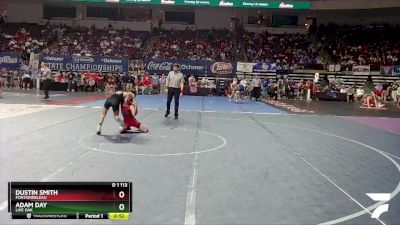 D 1 113 lbs Cons. Round 4 - Dustin Smith, Fontainebleau vs Adam Day, Live Oak